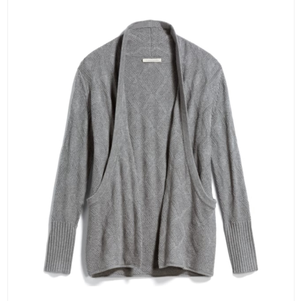 Antonie Cotton Blend J-Pocket Cardigan